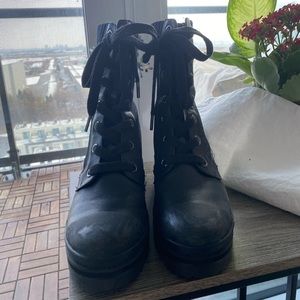 Michael Kors combat boots, size 7.5